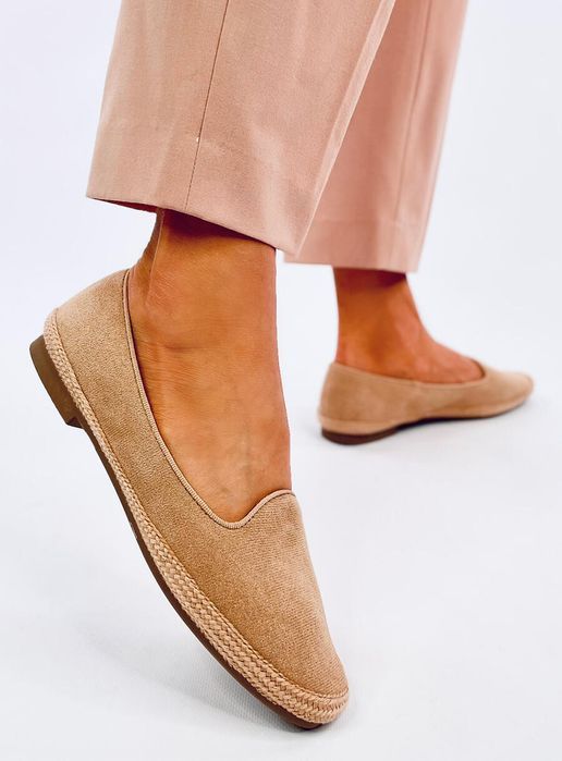 Baleriny Espadryle Damskie Ballot Camel