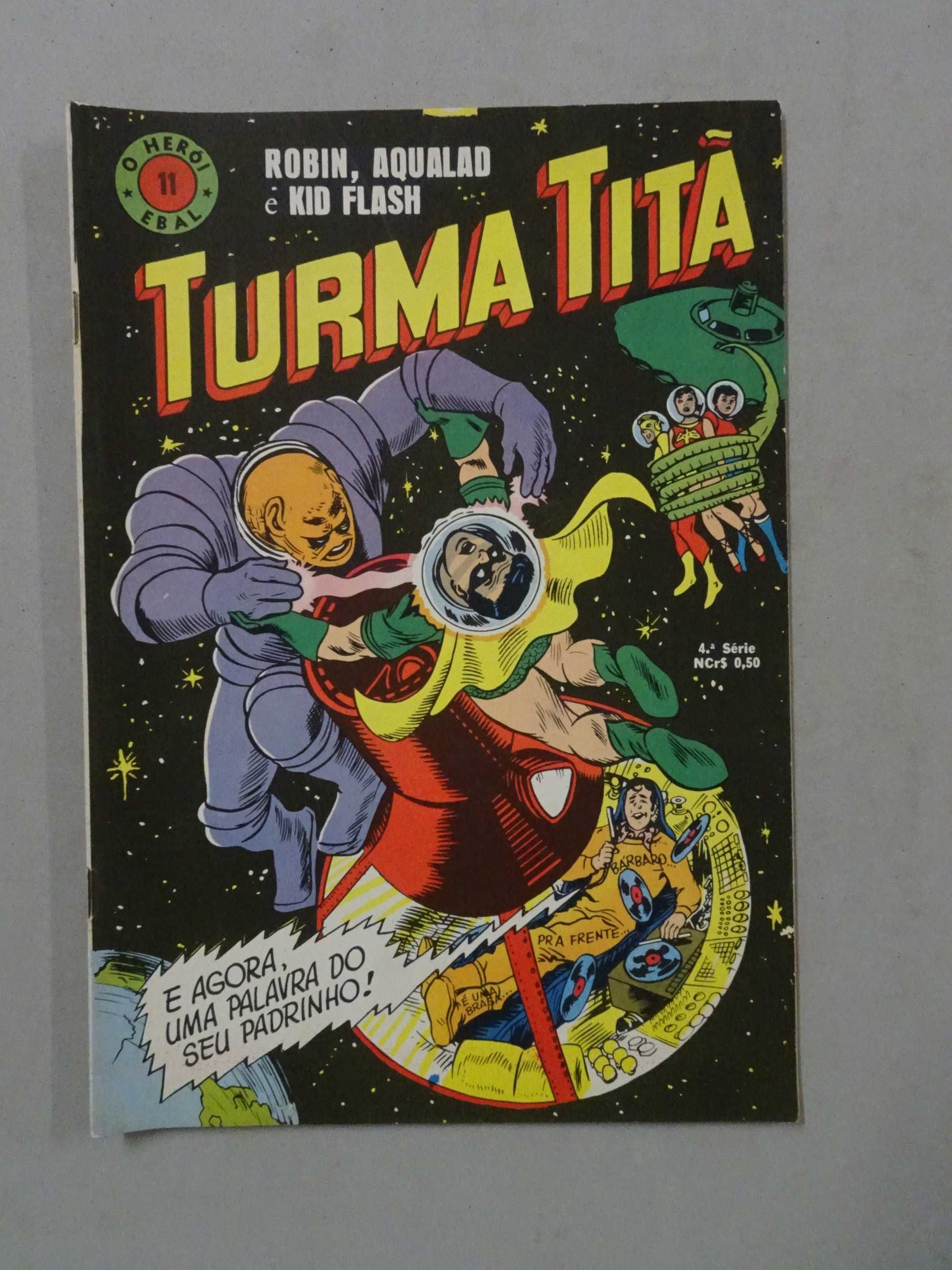 Livro EBAL - O Herói nº 11 (4ª série) - Turma Titã