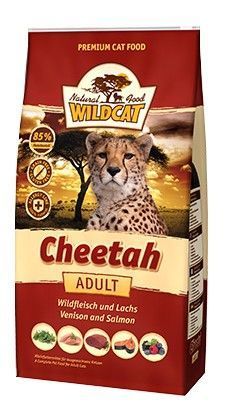 Mięsna i hipoalergiczna karma dla kota - Wildcat DZICZYZNA i ŁOSOŚ 3kg