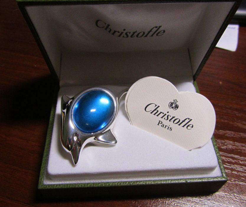 Сhristofle дельфин серебряный