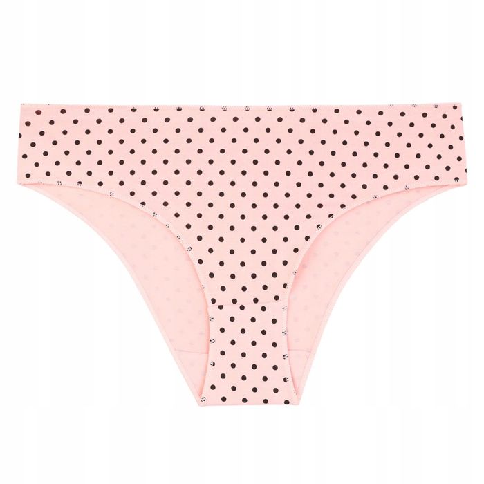 Figi Damskie Bawełniane Bez Gumki Klasyczne Majtki  3-Szt. Moraj XL