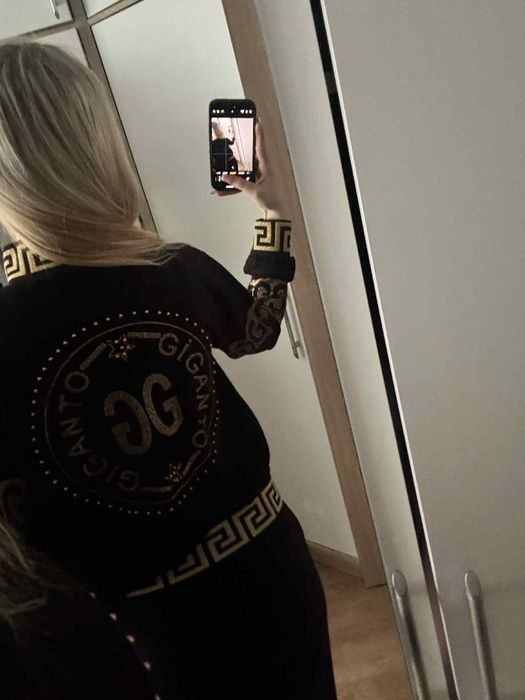 Dres cyrkonie czarny