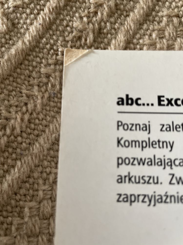 ABC… Excela książka do samodzielnej nauki podstaw Excela