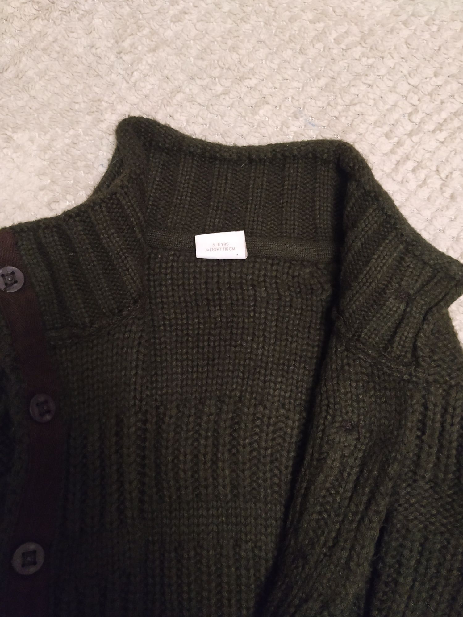Sweter dla dziewczynki marki Next 5-6 lat 116 cm