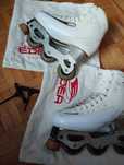 Rolki figurowe Edea Ice Fly z płozami snow white