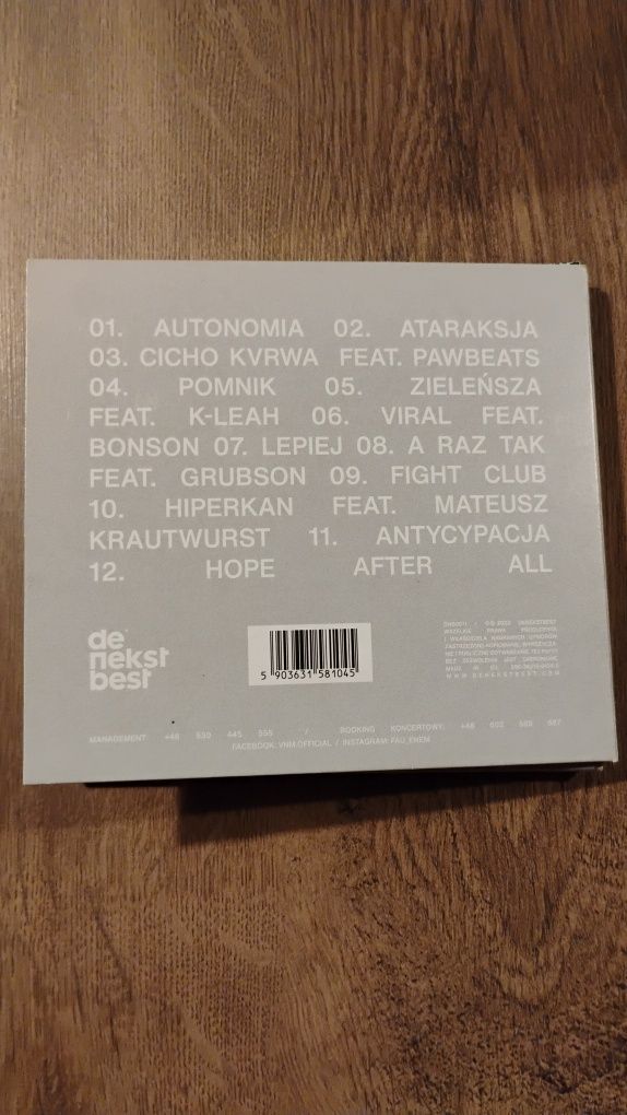 Płyta CD VNM Exit 2020 plakat stan bdb