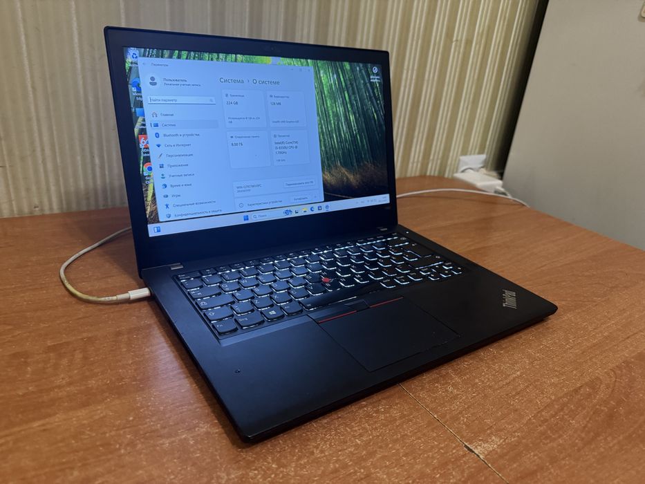 Ноутбук Lenovo ThinkPad T480 i5 8gen fulhd ips