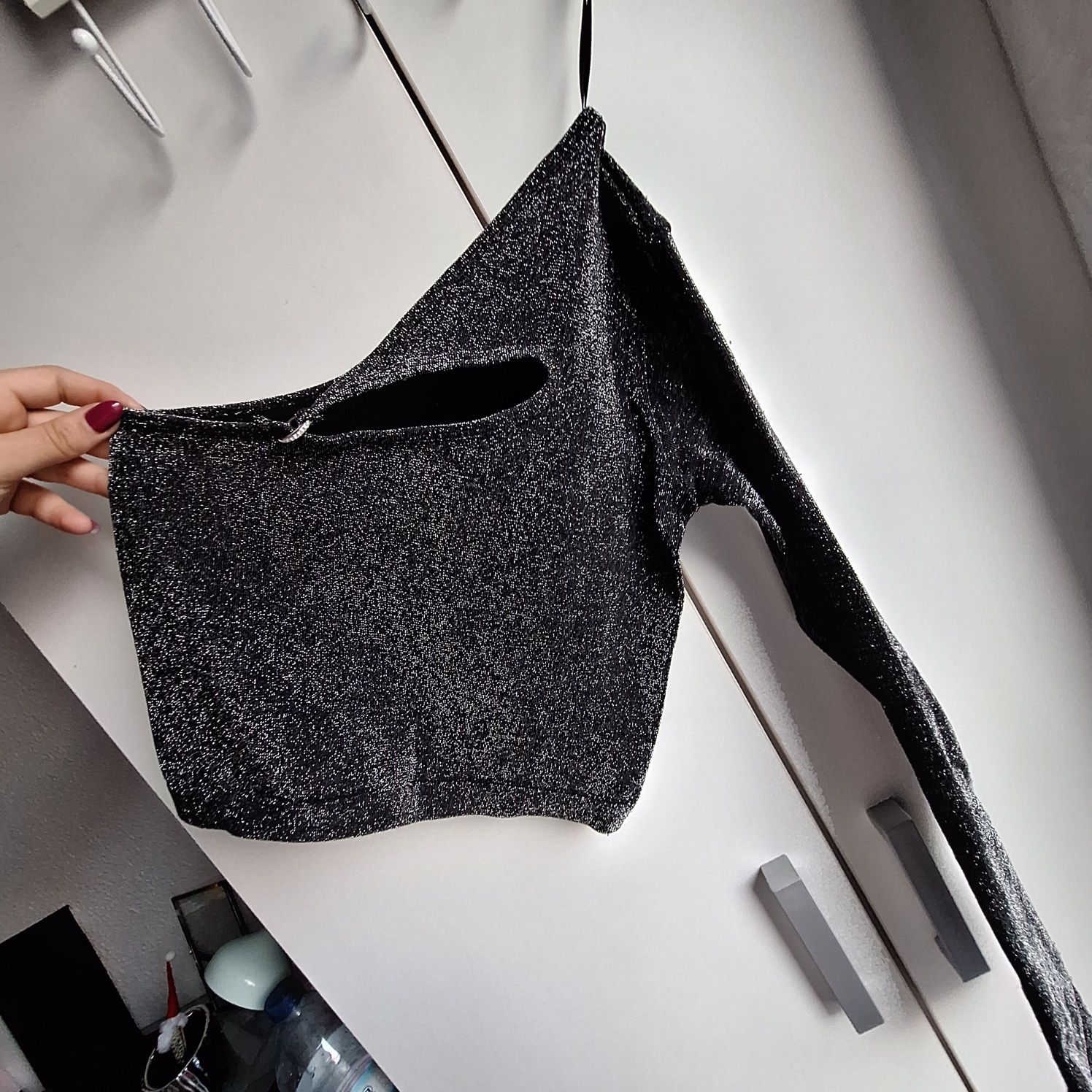 Top brilhante Zara