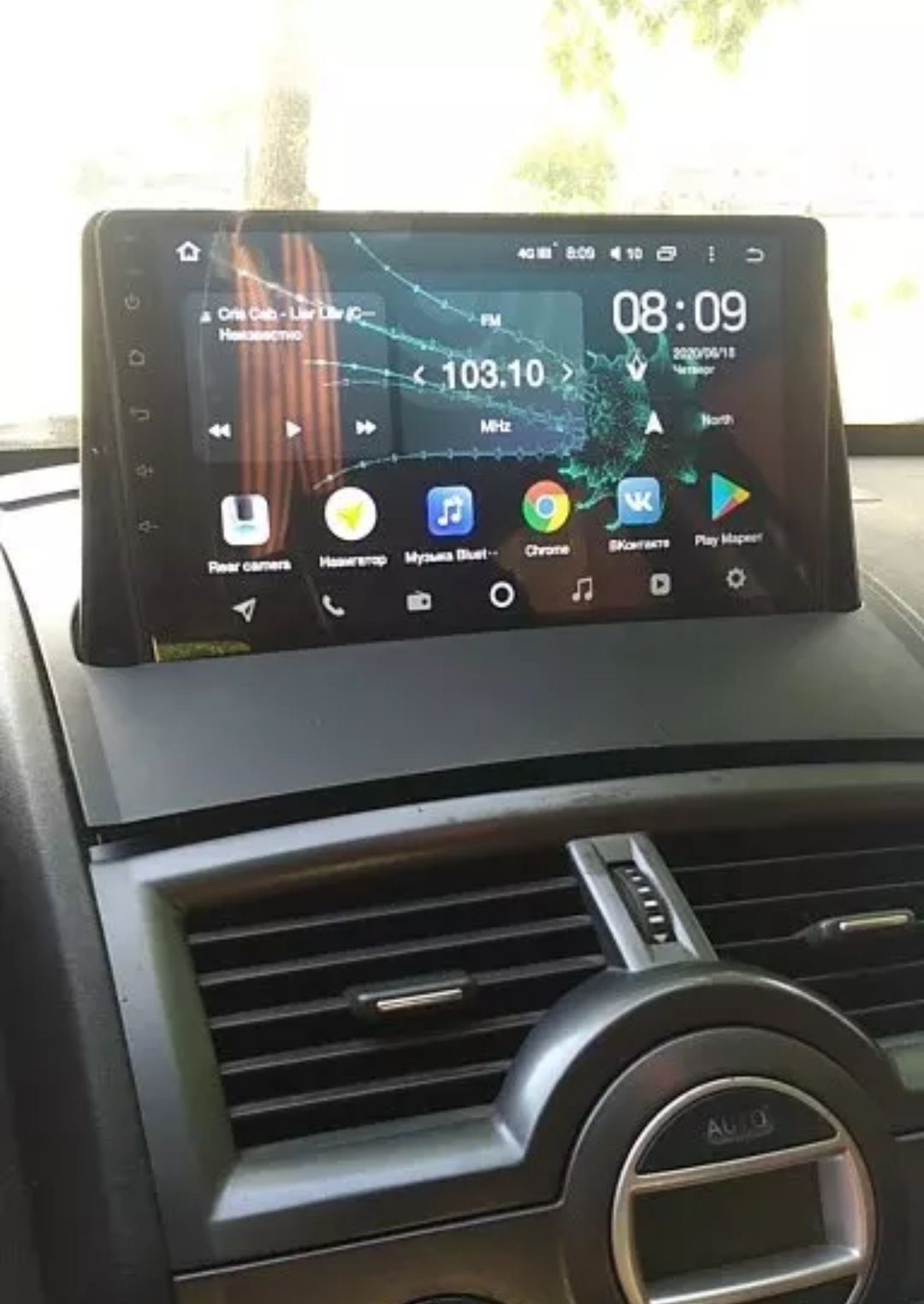 Radio Android 12 com GPS Renault megane 2 (Artigo novo)