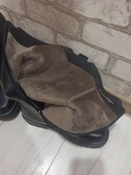 Женские ботфорты 38