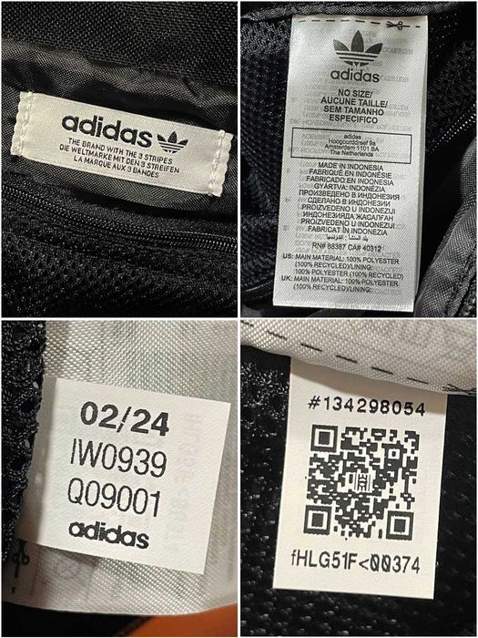 Adidas originals adicolor сумка на пояс плече бананка оригінал