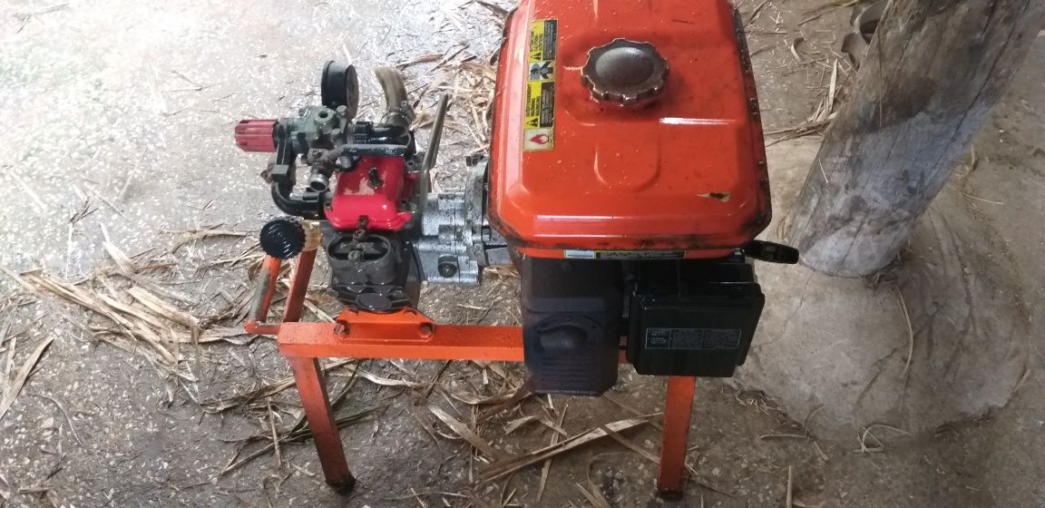 Grupo motor kubota c bomba de pulverização