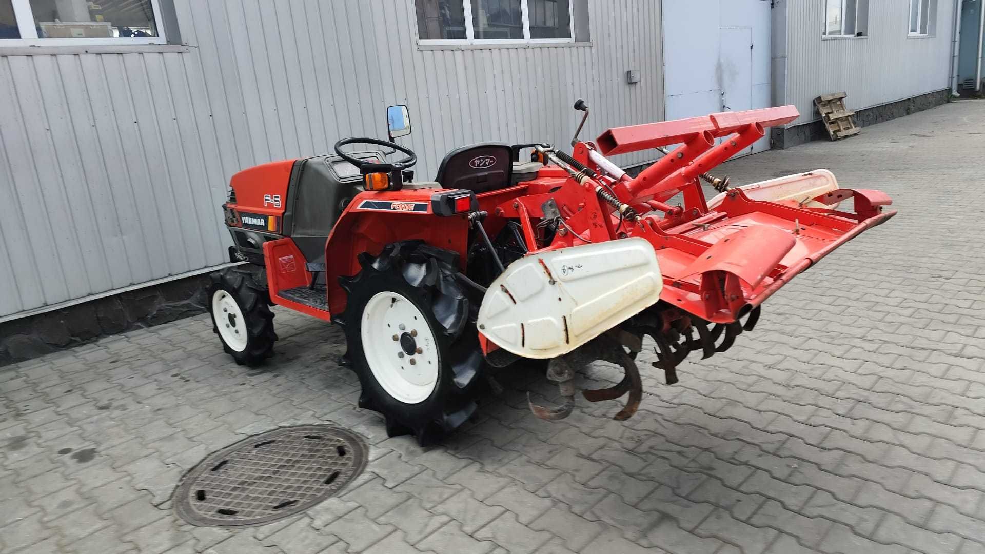 Japoński traktorek Yanmar F 5 z glebogryzarką 4x4 15 km