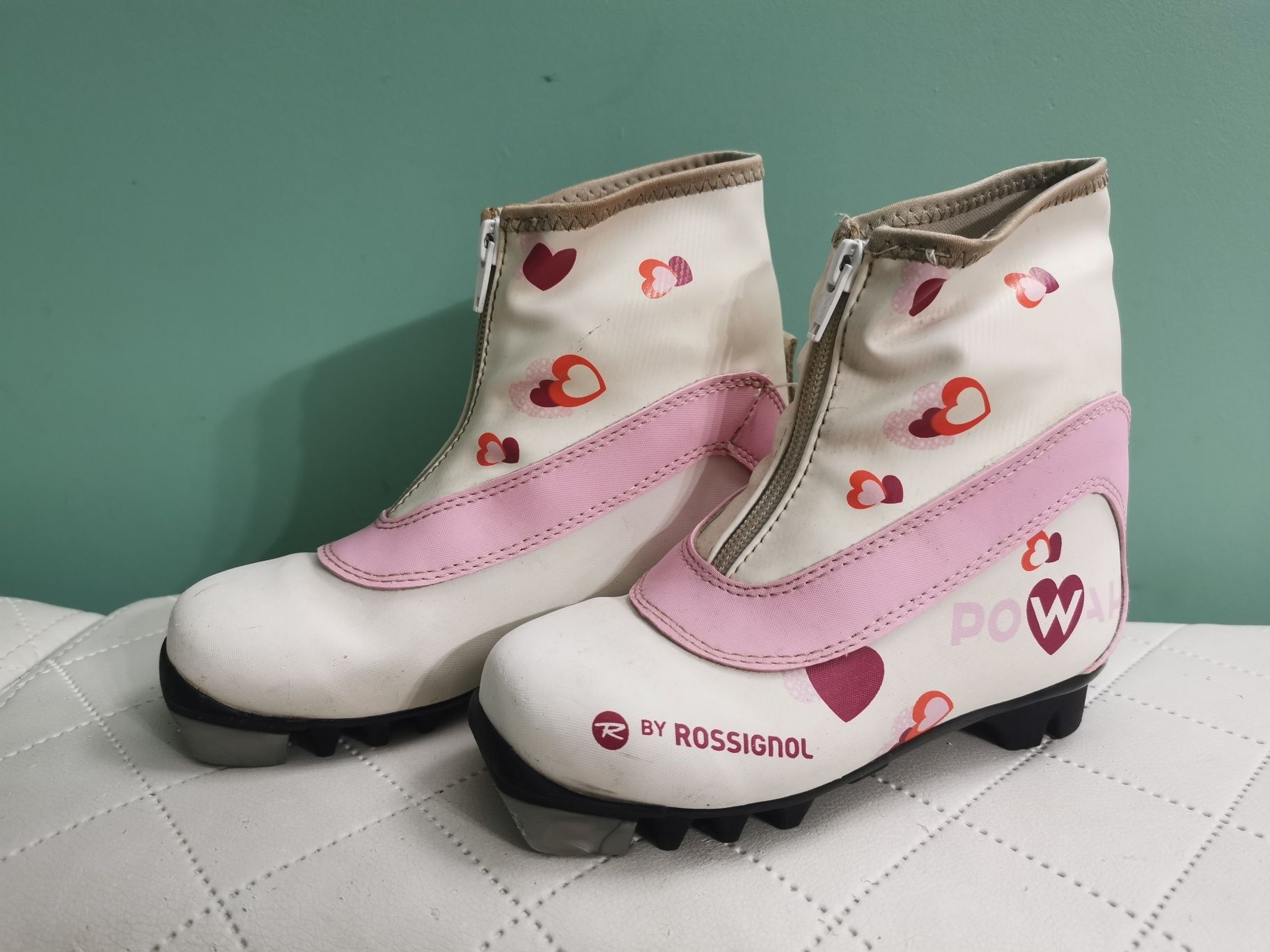 Buty do nart biegowych Rossignol roz. 31 NNN biało różowe