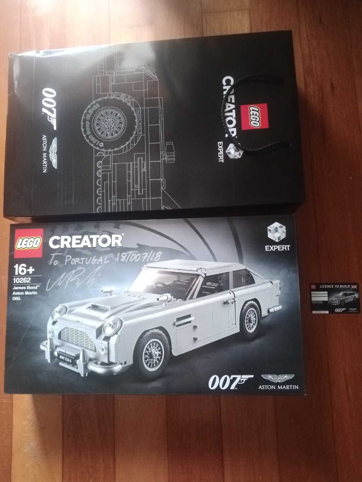 LEGO Creator 10262 Aston Martin ASSINADO/entrego Porto-Braga-Guimarães