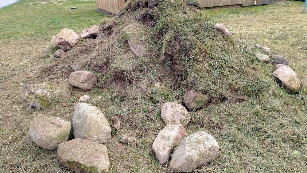 Kamienie polne - głazy owalne i ciosane