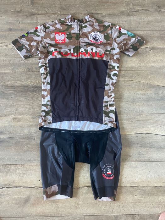 Strój rowerowy dla weterana