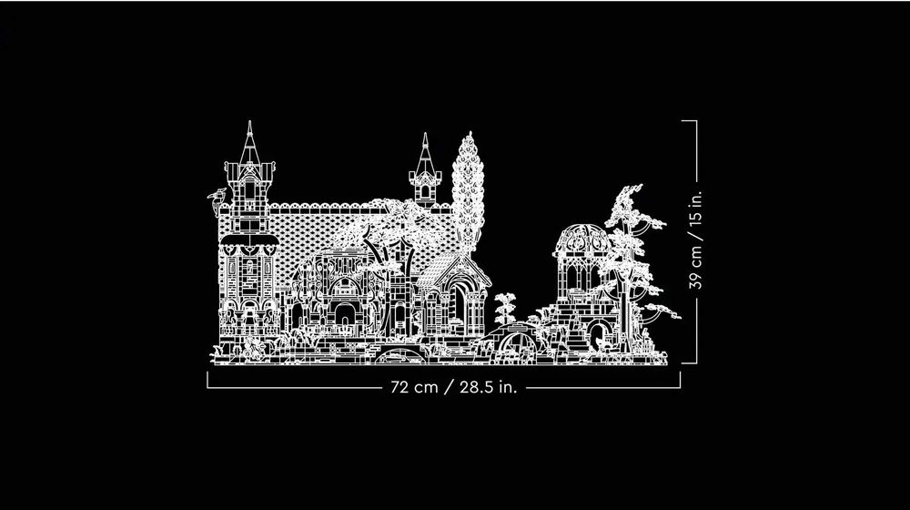Конструктор Володар перснів: Рівенделл (10316) + підсвітка, 6167 дет.
