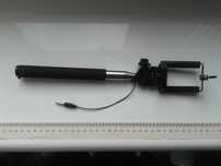SelfiStick, sprawny, 3,5mm, jack, 109cm