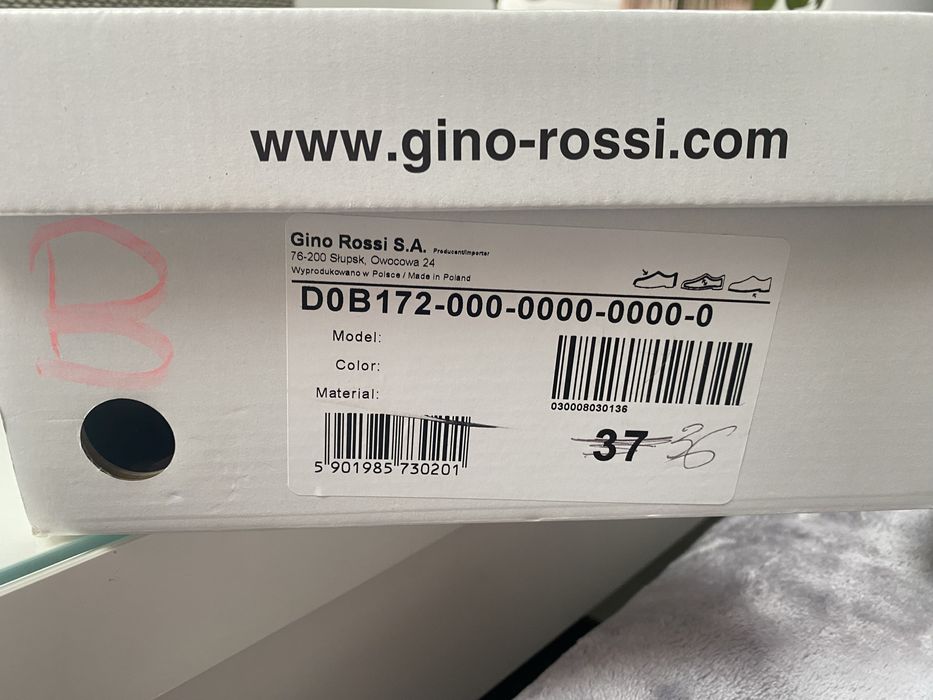 Jesienne Botki sztyblety gino rossi 36