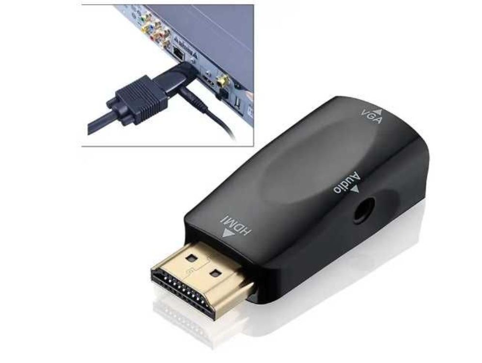 Продам переходник HDMI - VGА с аудиовыходом.