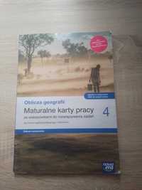 Maturalne karty pracy Oblicza geografii 4