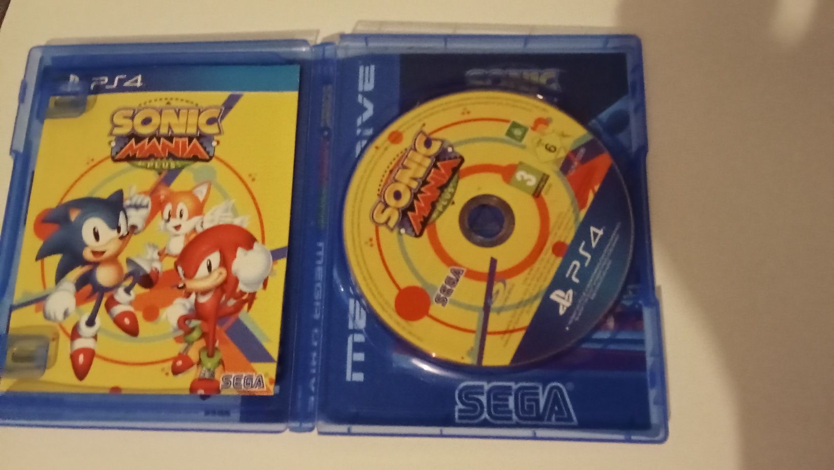 Sonic mania PlayStation4