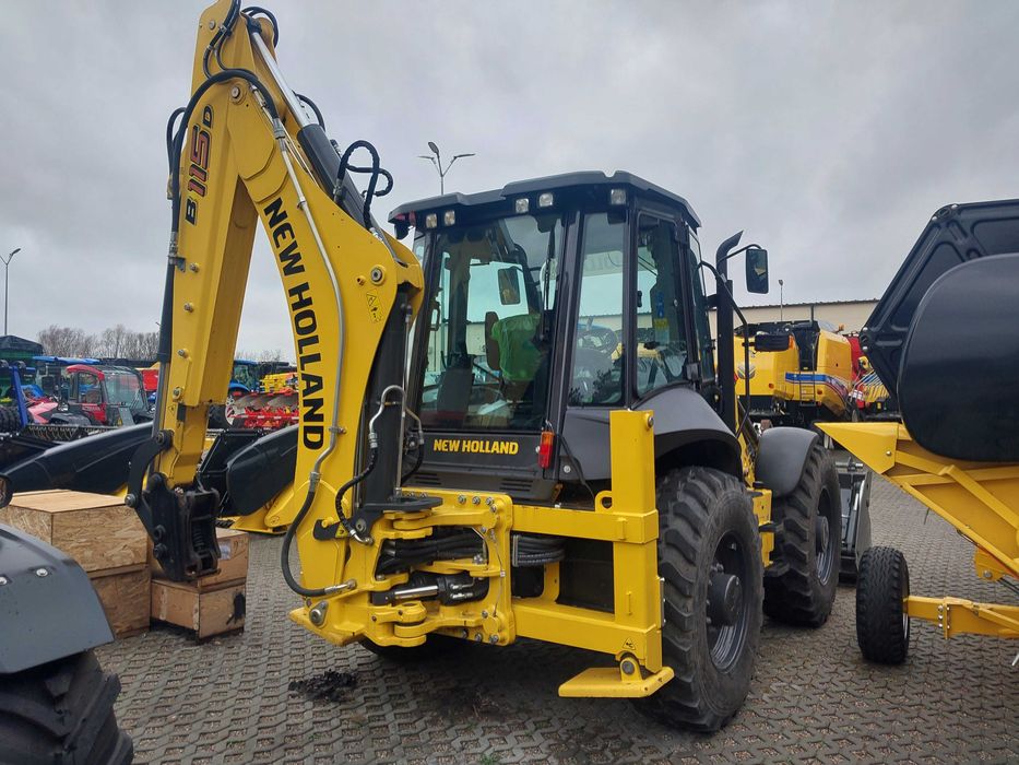 Koparko Ładowarka New Holland B115D Made in Italy Nowa