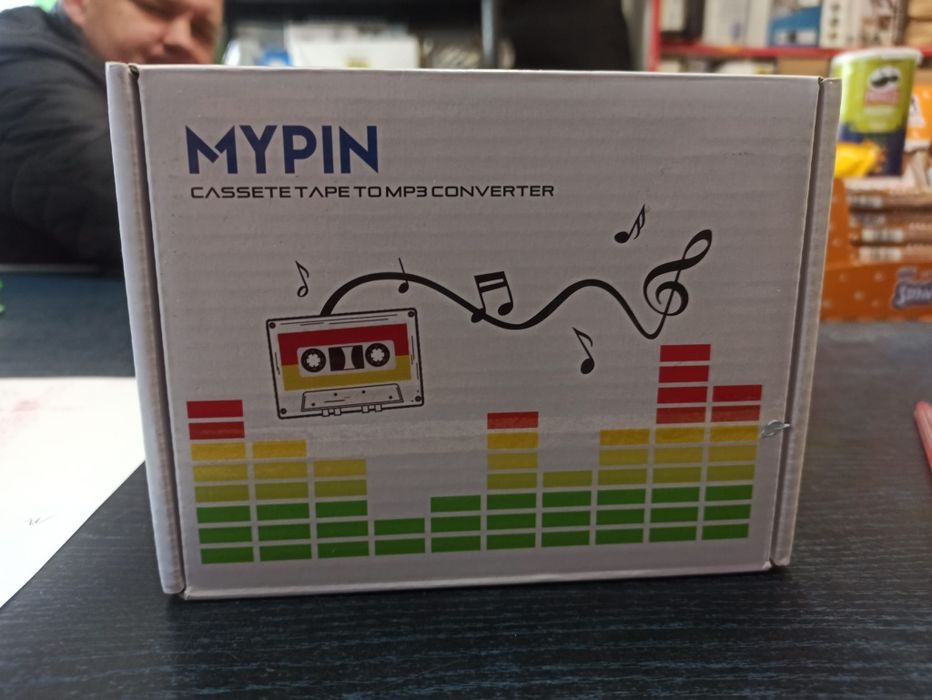 MYPIN przenośny odtwarzacz kasetowy,