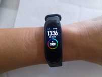 Pulseiras Bracelete Preto serve no xiaomi mi band 3, 4, 5, 6, 7 e 8