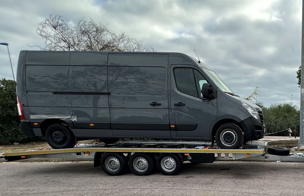 Wynajem Lawety 6,5m 3.5t DMC Holowanie pojazdów Laweta bus najazd auto