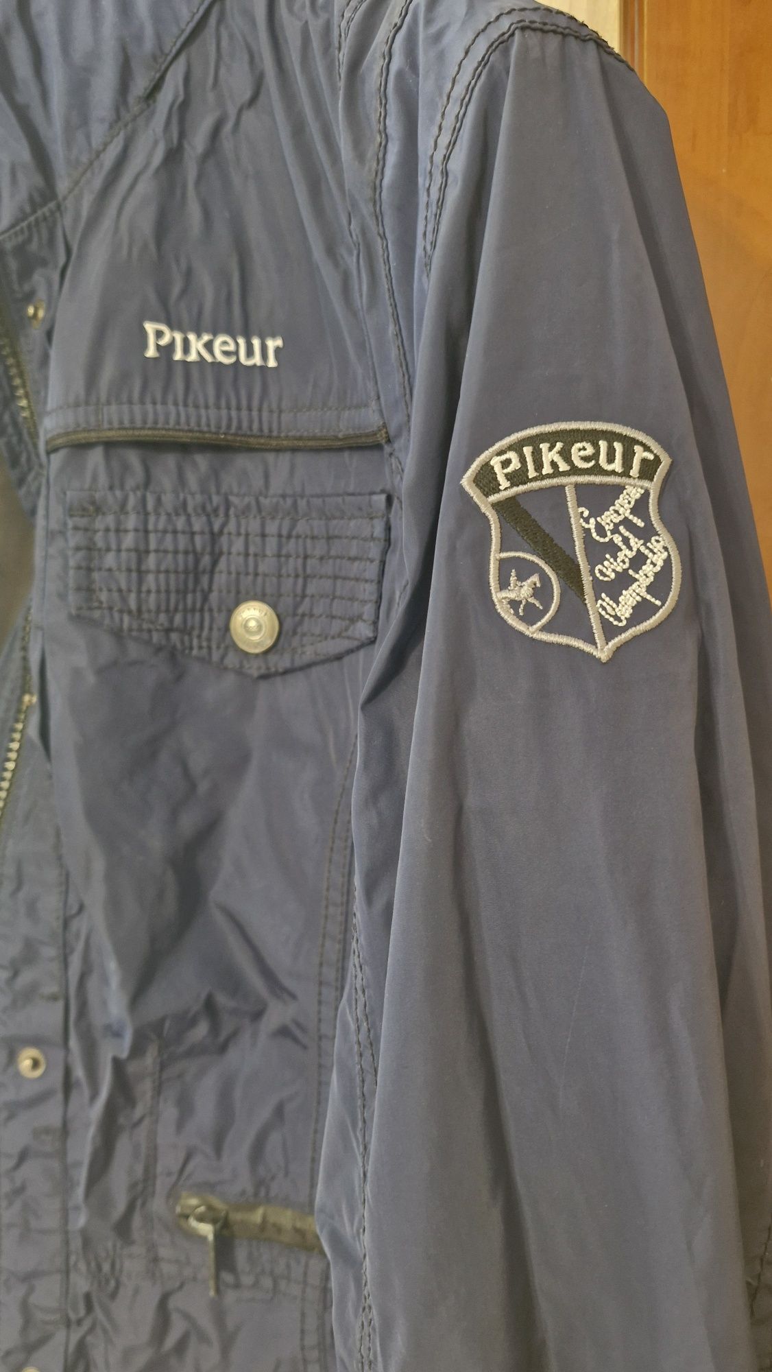 Kurtka parka PIKEUR wiatrówka techniczna taliiwana granatowa S/M