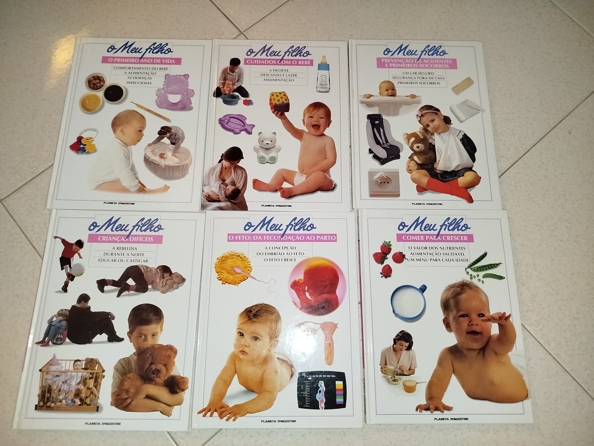 Coleção livros maternidade "O meu filho"