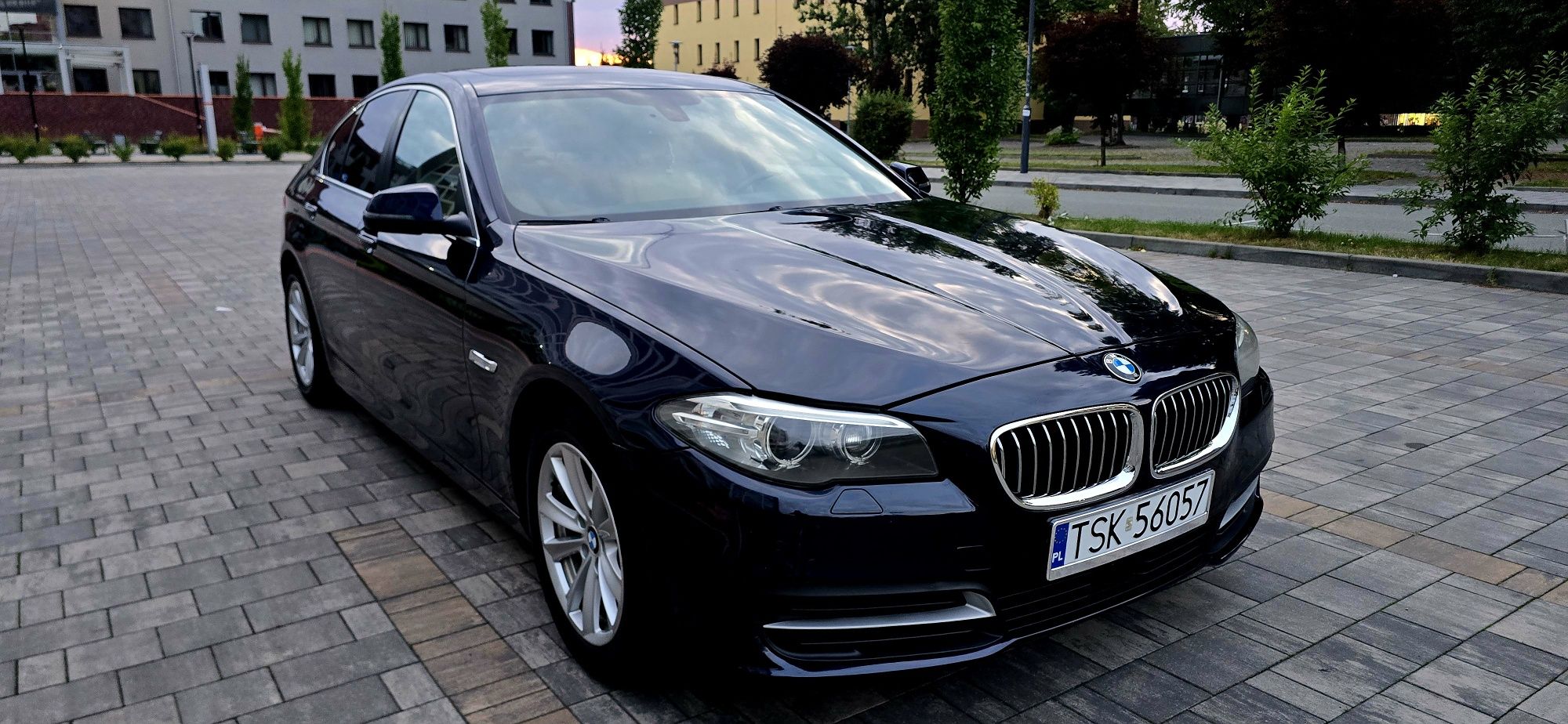 BMW f10 2.0 benzyna 2014 lift automat zamiana