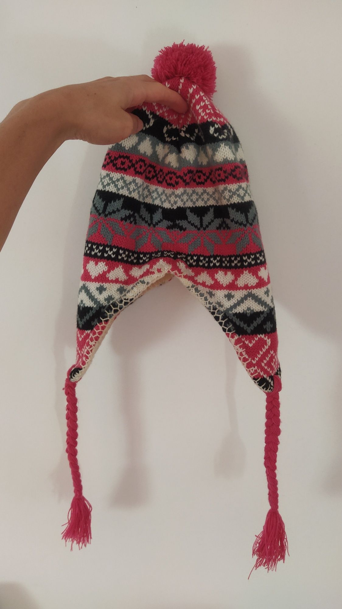 Gorro cor de rosa