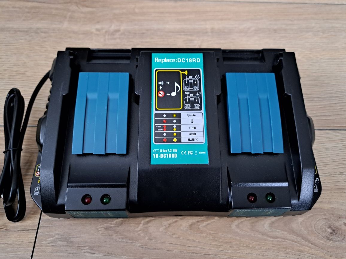 Podwójna ładowarka Dual Port CYDZ DC18RD 4A do Makita 18 V