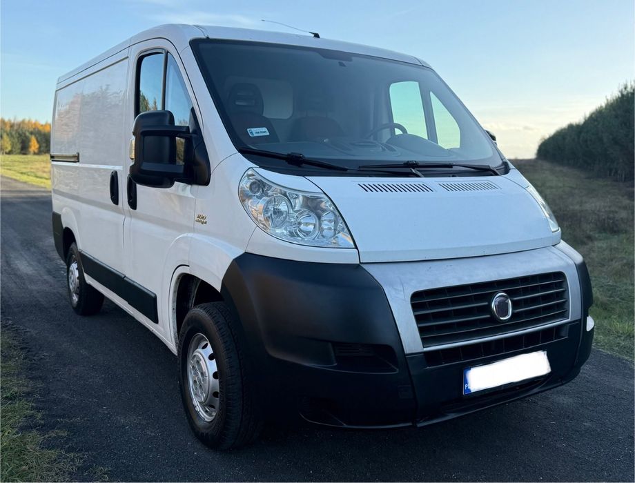 Fiat Ducato  3 osoby, Blaszak, Hak, Zarejestrowany