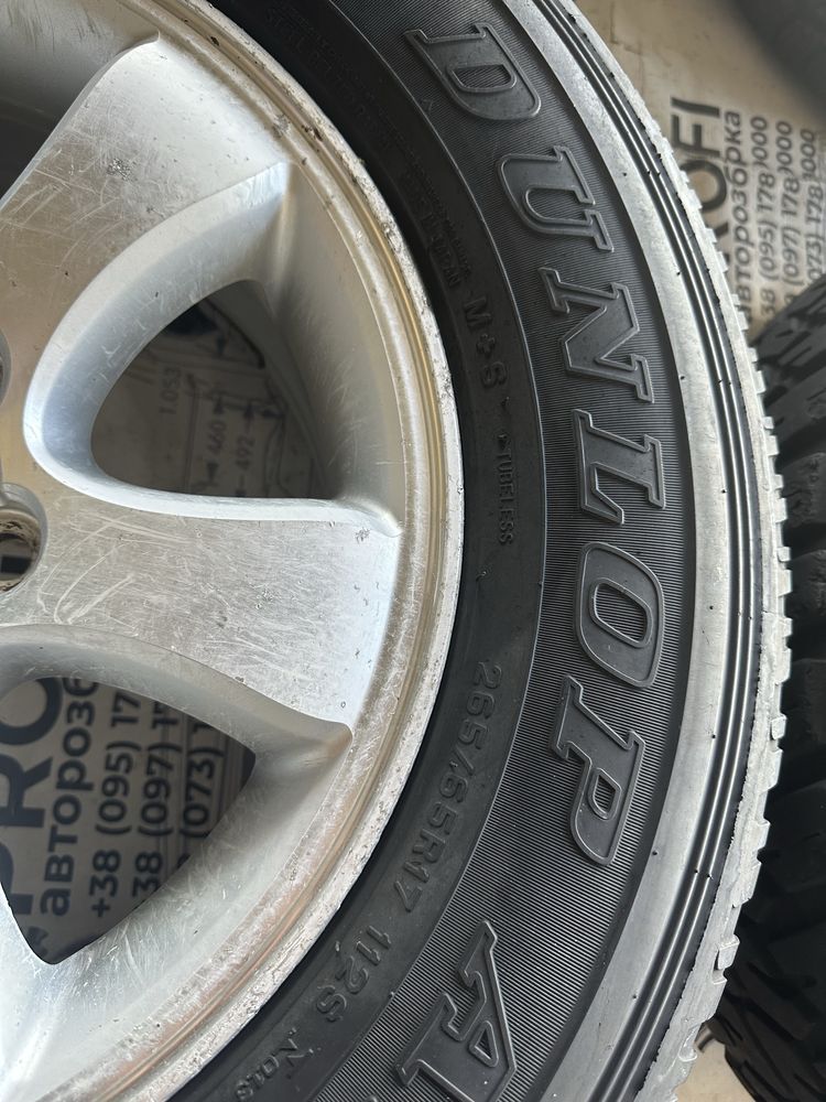 Продам диски+шини Toyota Prado 120-150 (Запаски) R17 265/65/17(235/65)