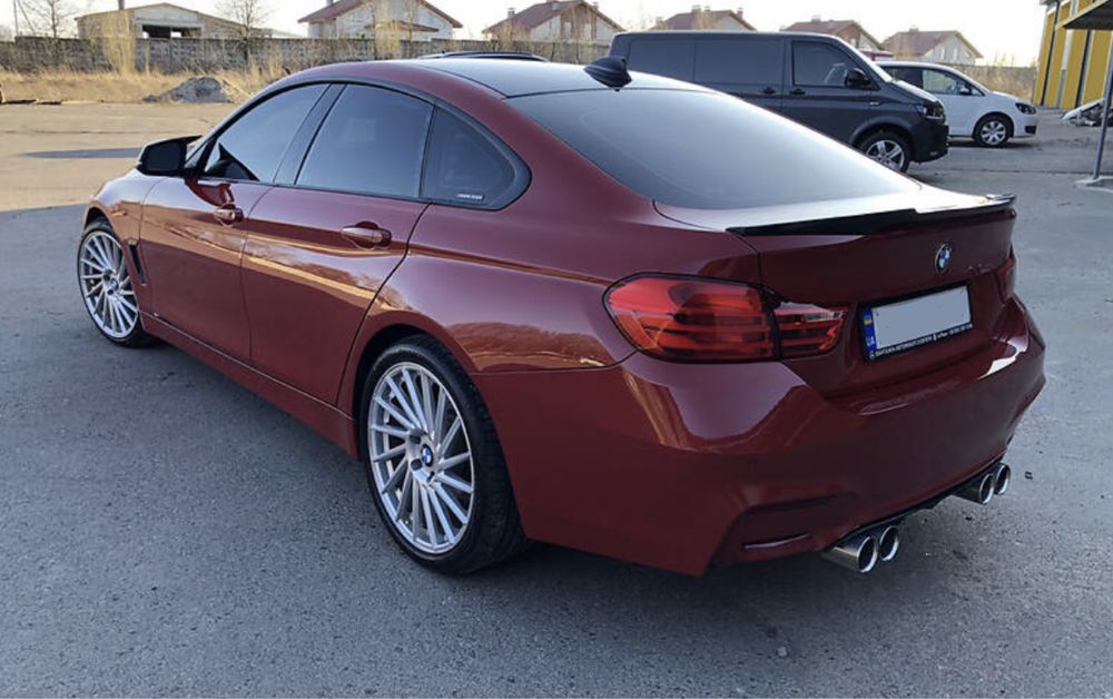 Обвес M4 стиль BMW 4-Series F32 F33 F36 бампер передний M4-look