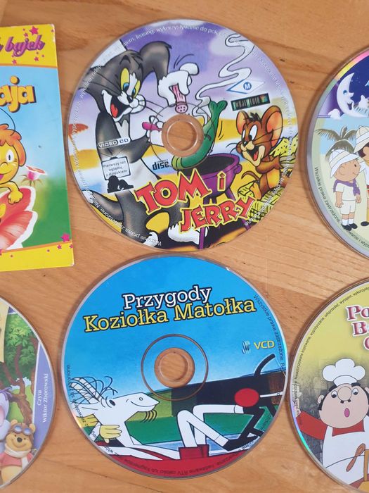 Zestaw 7 Bajek DVD Dla Dzieci