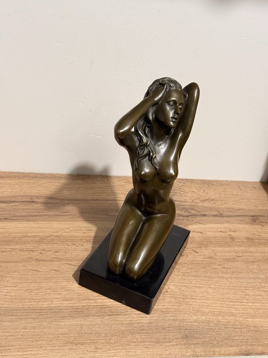 Бронзовая статуэтка, фигурка, скульптура, эротика, мрамор