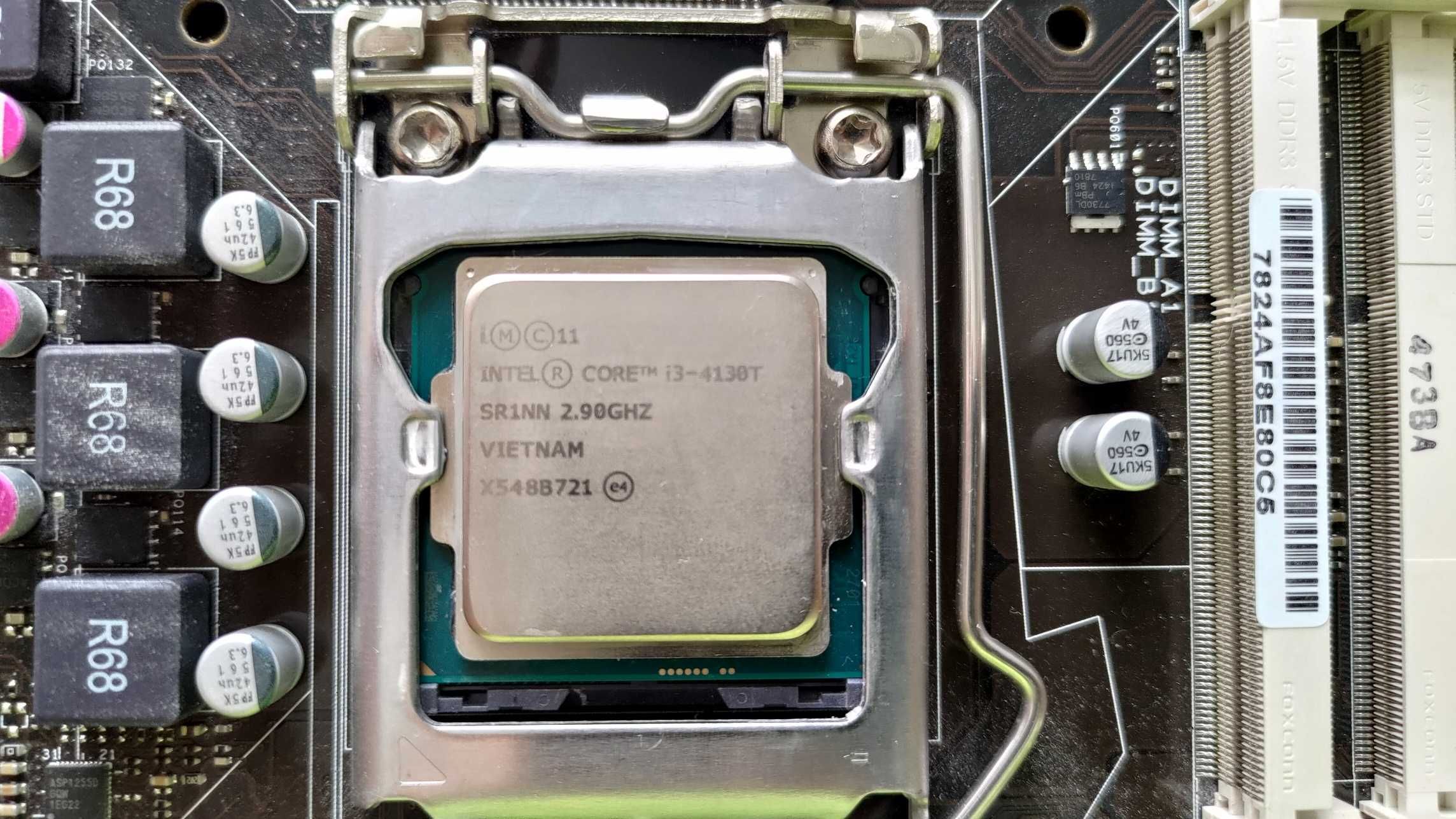 Płyta główna ASUS H81T Intel Core i3 4130T 2.9Ghz 8GB DDR3 mSATA 250GB