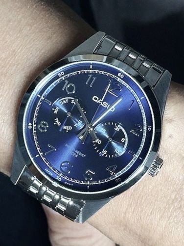 Годинник чоловічий Casio MTP-E340D-7A Оригінал Гарантія Часы Касио