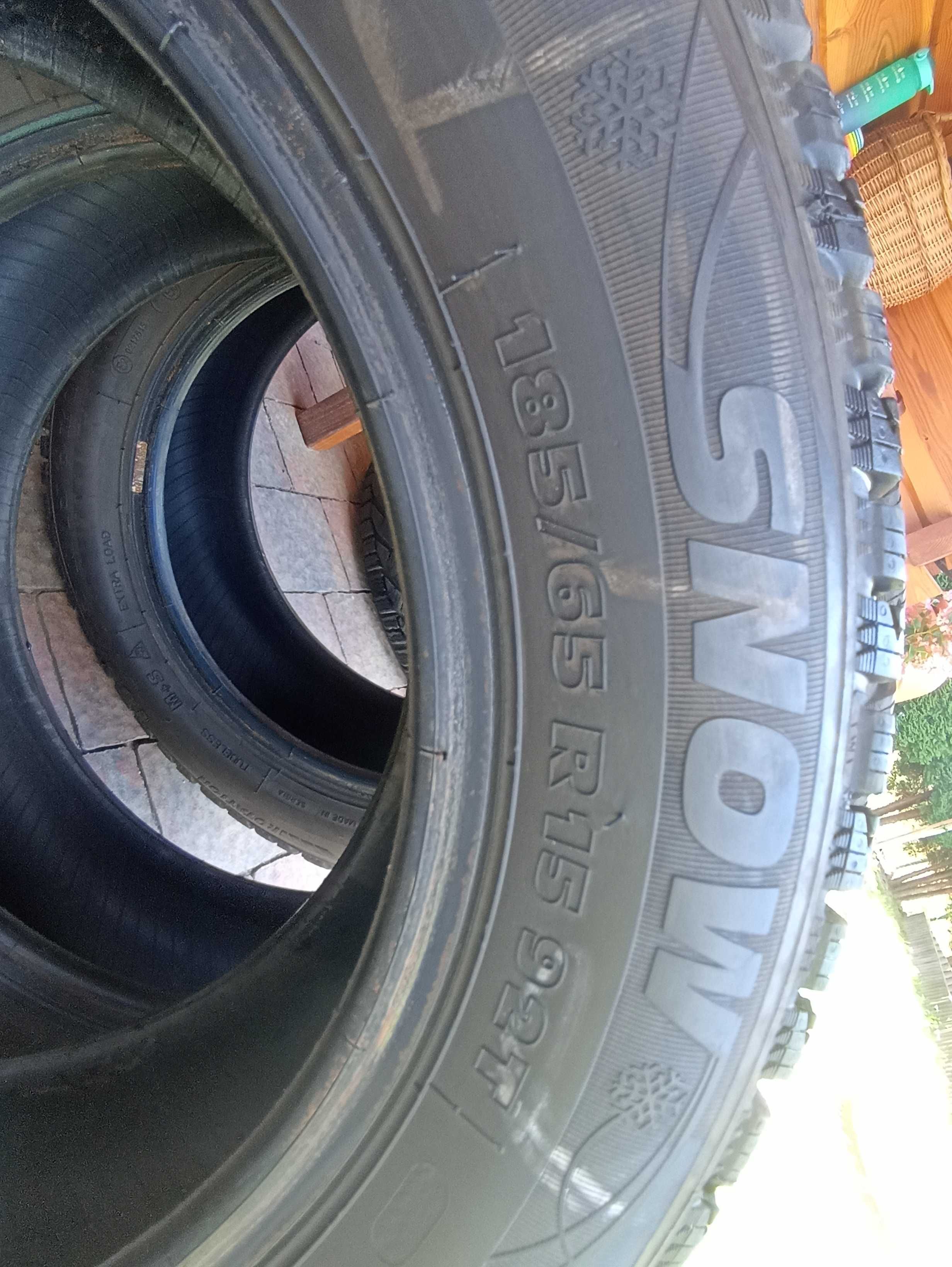 Kormoran SNOW 185/65/R15 zimówki...  4szt.jak nowe