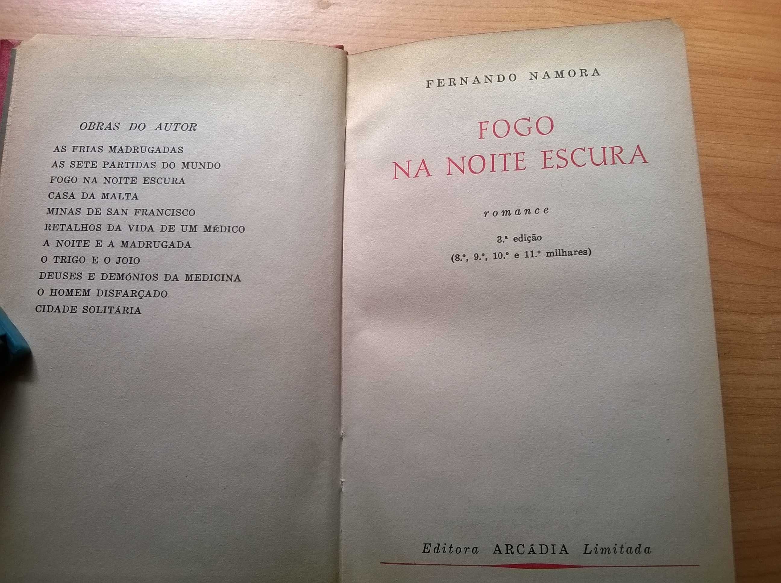 Fogo na Noite Escura - Fernando Namora