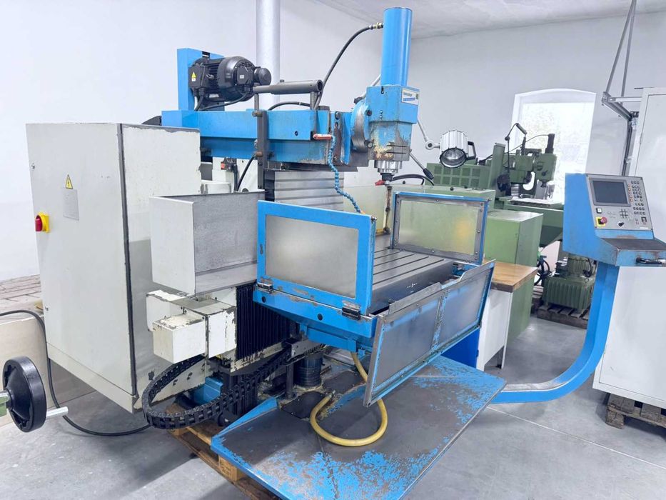 Frezarka uniwersalna AVIA FNE40Z |liniały optyczne| CNC i konwencjonal