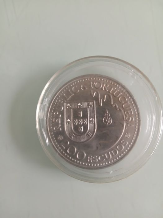 Moeda 200 escudos tanegashima 1993