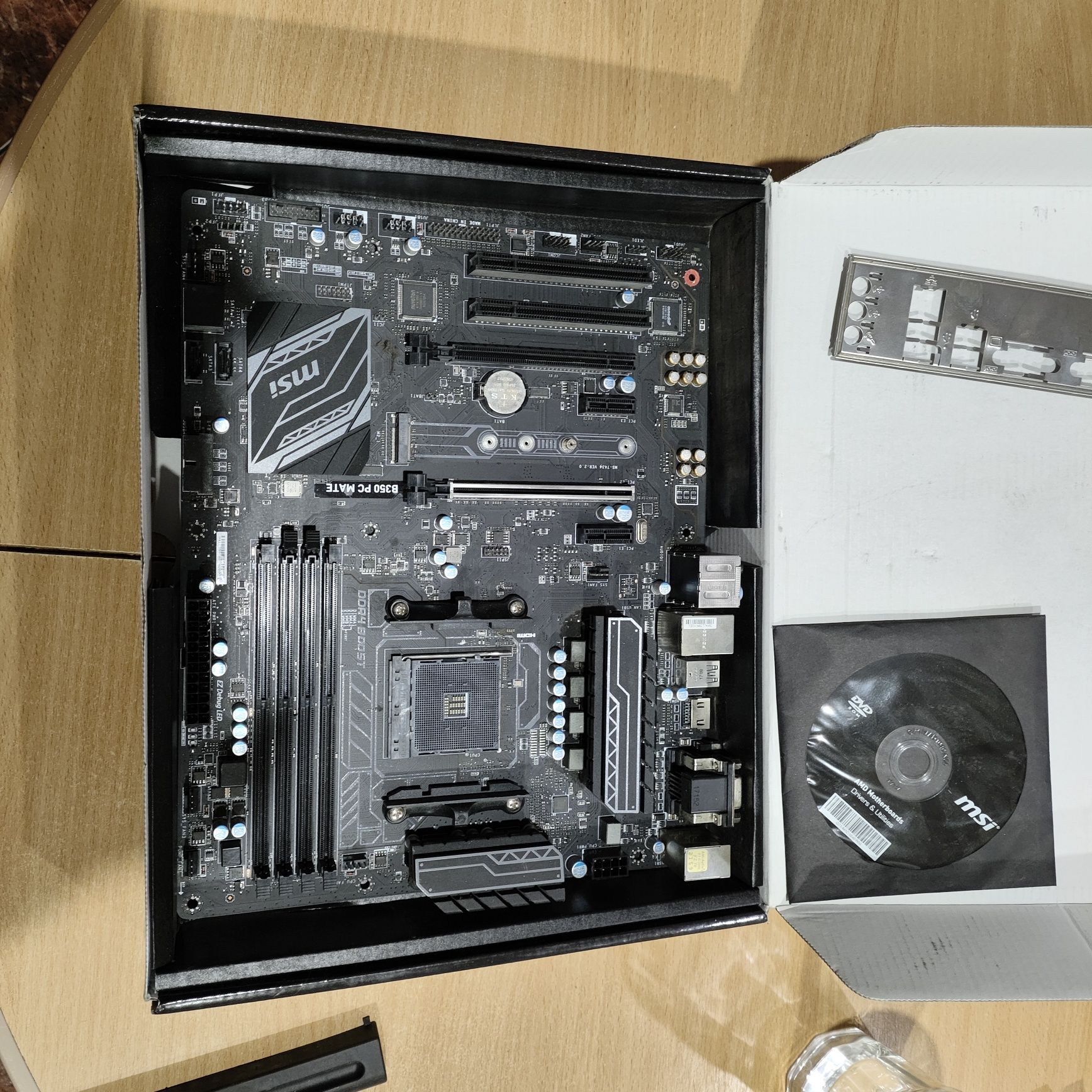 MSI B350 PC MATE socket AM4