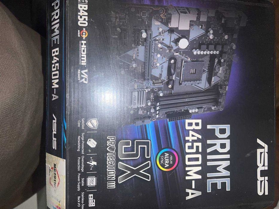 Ryzen 5 2600 + ASUS B450M-A + chłodzenie AMD