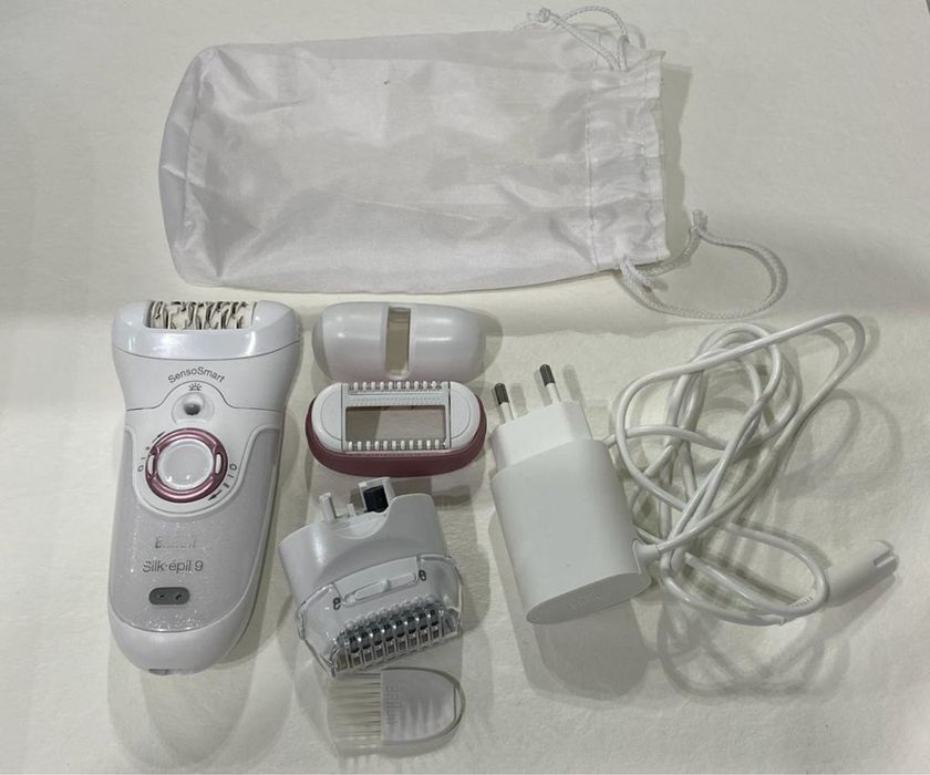 Depilator BRAUN Silk Epil 9 Senso Smart. Jak nowy. GRATIS. PROMOCJA.